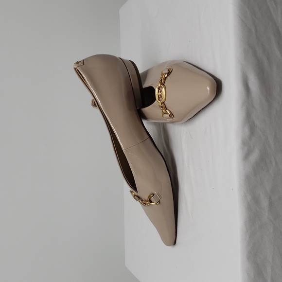 Sam Edelman Jenica Ballet Flat In Chailatte Beige No-Drainer Lovely Shoe Size 8 - Picture 5 of 11